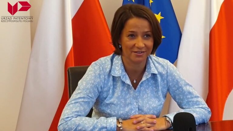 TRANSLATION SOON – Edyta DEMBY-SIWEK – acting since 9th May 2019, and as of 14th September 2019, President of the Patent Office of the Republic of Poland.