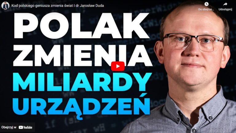 Polak zmienia miliardu urządzeń